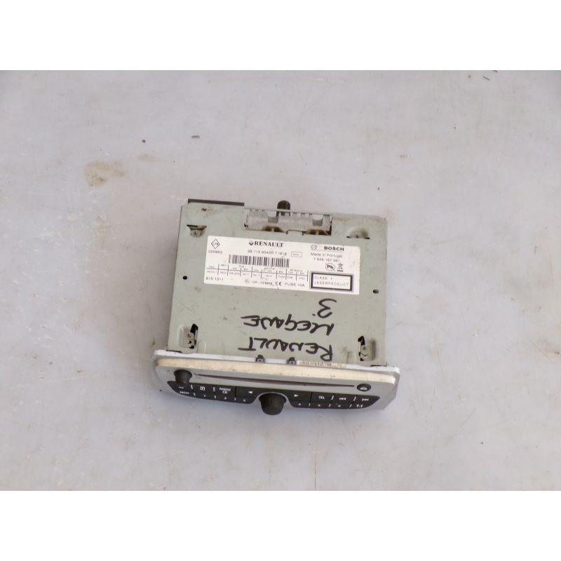 Autoradio Stereo Renault Megane 3 anno 2015 COD 280346458R - 280346458R - DS1-1780936008750